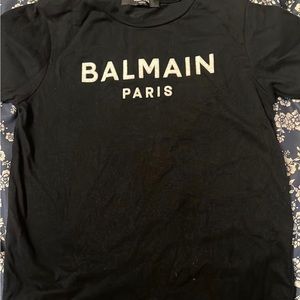 Balmain kids logo size 4 t shirt